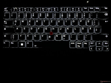 Luz de fundo do teclado