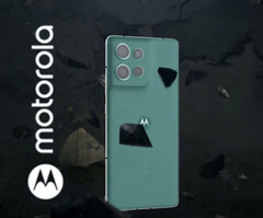 O Edge 50 5G é chamado de &quot;Moto Edge 50 5G&quot; por algumas fontes. (Fonte da imagem: Motorola - editado)