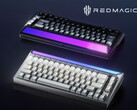 A RedMagic oferece seu teclado Ice Blade Magnetic Axis nos acabamentos preto e branco. (Fonte da imagem: RedMagic)